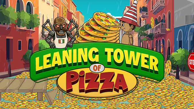 Leaning Tower of Pizza on Alexa